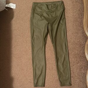 Olive Green Leggings